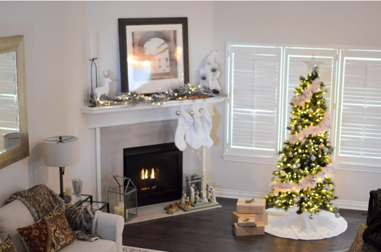 A Guide to Creating a Tranquil and Serene Holiday Space with Prelit Christmas Trees